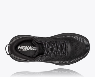 Кроссовки мужские Hoka Bondi 7 X-WIDE BLACK/BLACK 1117033-BBLC (Размеры:  USm 13 4E-31cm)