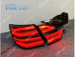 Стопы Toyota Camry 55 стиль Mercedes черные тонированные