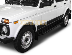 Пороги на Lada x ray черные