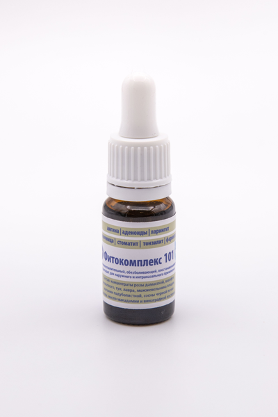 Фитокомплекс Волгаладь 101 профилактика ангины, аденоидов, ларингита, стоматита тонзилита, фарингита для детей от 0 лет, 10 мл