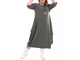 Теплое женское платье Арт. 17900-1089 (Цвет темный хаки) Размеры 50-68