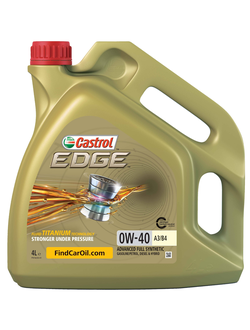 Масло моторное CASTROL EDGE 0W40 4L синт