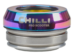 Купить рулевую CHILLI REAPER (неохром) для трюковых самокатов в Иркутске