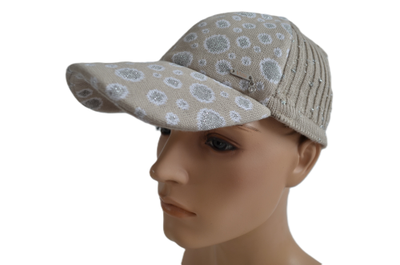 Бейсболка Vizio SS 1511 VC вязаная бежевая