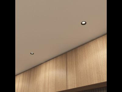 Точечный встраиваемый светильник Denkirs DK3055-BK