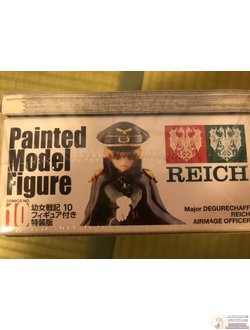 Оригинальная манга Youjo Senki (Военная хроника маленькой девочки) - Том 10 (Special Edition with Figure) + аниме фигурка