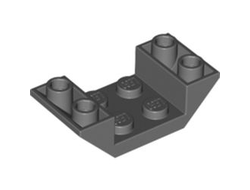 Slope, Inverted 45 4 x 2 Double with 2 x 2 Cutout, Dark Bluish Gray (4871 / 4211076)