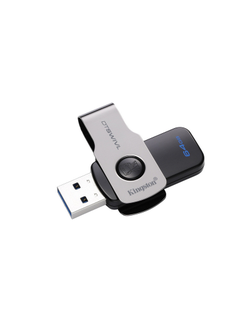 Флеш-память Kingston DataTraveler Swivl, 64Gb, USB 3.1 G1, DTSWIVL/64GB