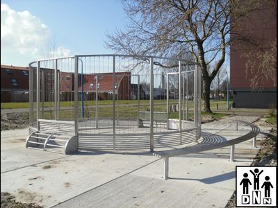 Ринг для панны высокий из нерж. стали DNN