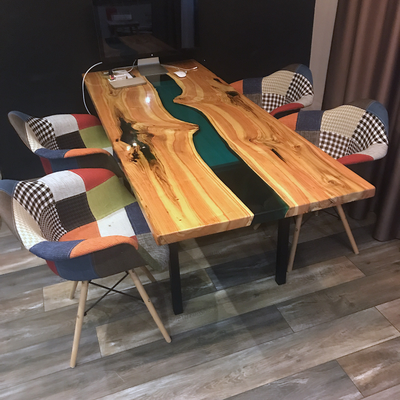 слэб, стол река, стол из массива, мебель на заказ, стол из слэба, мебель для ресторана, столешница