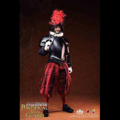Капитан швейцарской гвардии (медная версия) - Коллекционная ФИГУРКА 1/6 scale SERIES OF EMPIRES - PONTIFICAL SWISS CAPTAIN (EXCLUSIVE CUPRONICKEL VERSION) (SE129) - COOMODEL