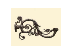 Кронштейн парковый алюминиевый  К17