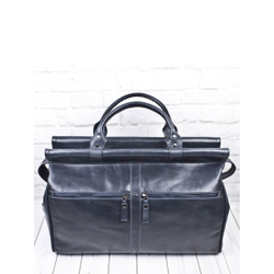 Кожаный саквояж Veano Premium blue (арт. 4004-54)