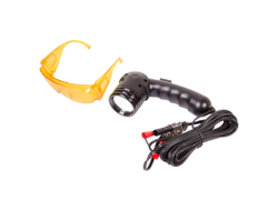 Фонарь ультрафиолетовый и очки для поиска утечек фреона МАСТАК 105-70000