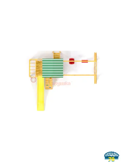 Детская площадка Савушка Мастер 4 Plus (горка 3 метра)