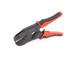 Пресс-клещи СТО-10 серия ПРОФИ (кримпер) с матрицей для опрессовки изолированных и неизолированных наконечников