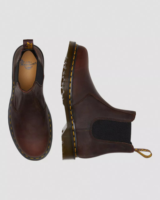 Челси Dr Martens 2976 Waxed Full Grain Leather Chelsea Boots