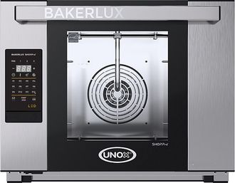 Шкаф пекарский UNOX XEFT-04HS-ELDV (панель LED, 4 листа 460х330мм с пароувлажнением, 2 ск-ти вент., подключение к воде)
