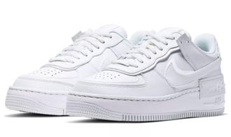Nike Air Force 1 Low Shadow white (белые)