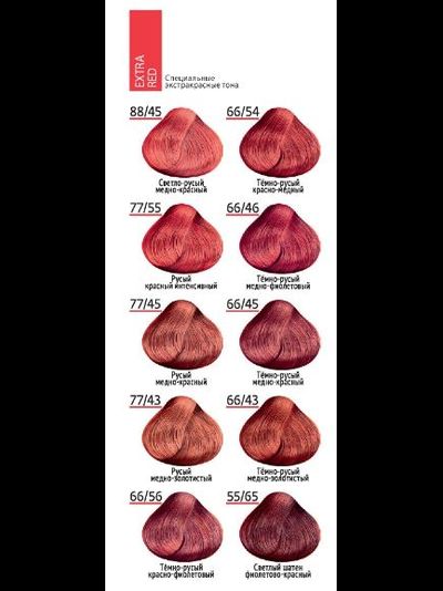 Estel Professional PRINCESS ESSEX Краска для волос Extra Red, 60 мл