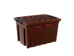 Контейнер для хранения на роликах 70 Шоколадный SBOX
