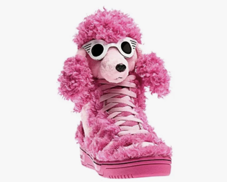 Adidas Jeremy Scott Pink Poodle вблизи