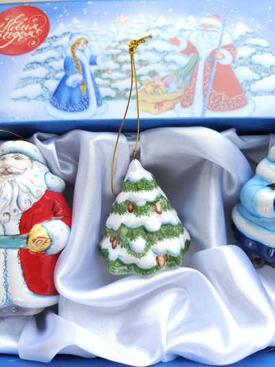 Комплект ёлочных игрушек "Новый год"