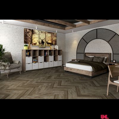 Кварцвиниловая плитка Damy Floor London LVT Оксфорд / Oxford 200410EL-12-LVT 43 класс толщина 2.5 мм с фаской клеевая 3.2 м2