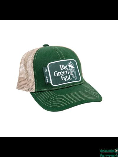 BIG GREEN EGG КЕПКА BGE С ЛОГО зеленая