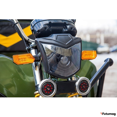 Грузовой электротрицикл Rutrike Дукат 1300 60V1000W зеленый