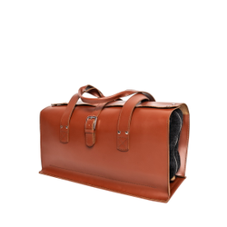 Кожаная дорожная сумка Gavardo Premium red (арт. 
4043-53)