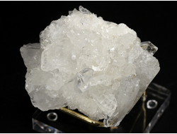 Кварц горный хрусталь, друза, Бразилия (63*52*27 мм, 74 г) №37946