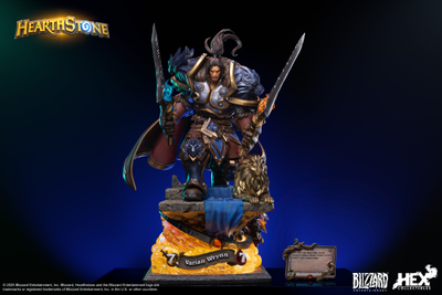 ПРЕДЗАКАЗ - Вариан Ринн (серия Warcraft, HearthStone) - Коллекционная СТАТУЯ 1/10 scale Hearthstone Varian Wrynn Statue (HEXHS18) - HEX Collectibles x Blizzard ?ЦЕНА: 44500 РУБ.?