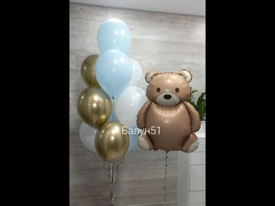 10 шаров на грузе + фигура