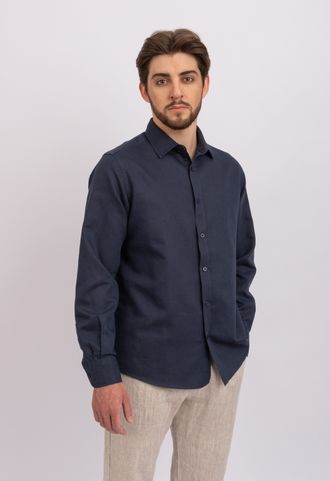 LC-1 Navy лён+хлопок