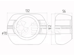Бленда (маска) для линз №3 (S-Max)