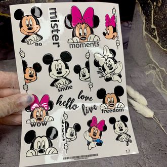 Самоклеящиеся 3D стикеры - sticker phone 3D-017