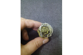 Кольцо с пиритом дает мощный заряд энергии