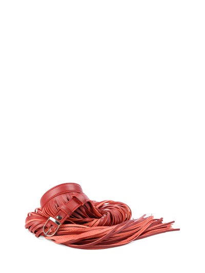 Bonny пояс с бахромой 80  Красный