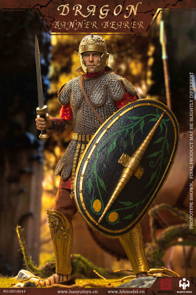 Знаменосец римской ауксилии - КОЛЛЕКЦИОННАЯ ФИГУРКА 1/6 Empire Series-Dragon Banner Bearer (HH18044) - HHMODEL x HAOYUTOYS