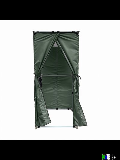 Кабина душевая дачная Rostok зеленая