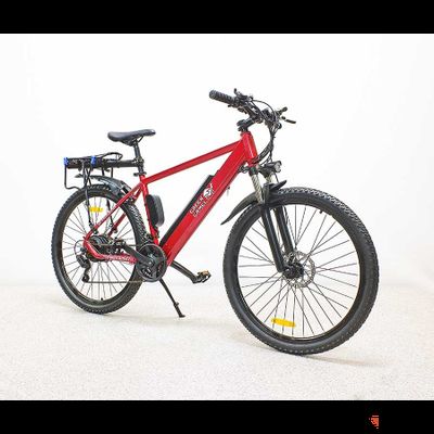 Электровелосипед GreenCamel Мустанг (R27,5 350W 36V 10Ah) 21 скорость красный