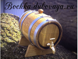 Дубовая бочка для самогона 3 литра