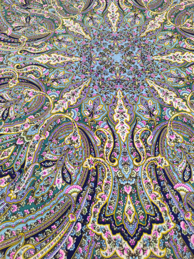 Павловопосадский платок Шамаханская царица 1857-11