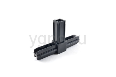 Соединитель внутренний для профильной трубы 20х20 м - ygpo.ru