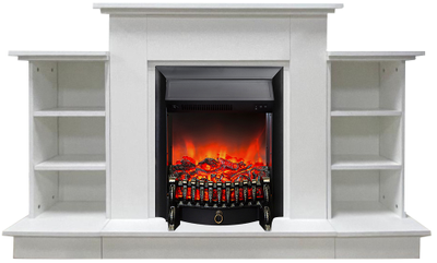 Электрокамин Лорд Премиум WT с очагом Fobos