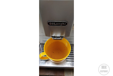 Отложения от кофейных масел (требуется чистка таблеткой от кофейных масел)