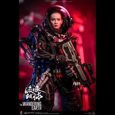 Девушка в экзоскелете (Чжоу Цянь, "Блуждающая Земля") - Коллекционная ФИГУРКА 1/6 CN171-11 rescue unit Zhou Qian (DMS036) - DAMTOYS