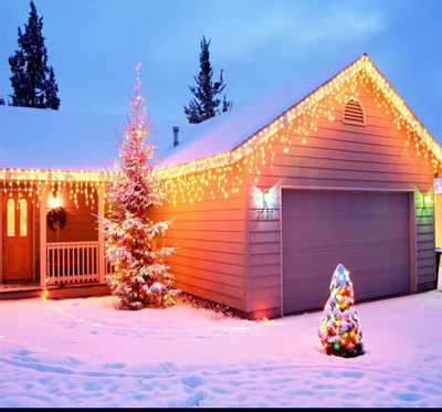 Гирлянда занавес уличная 24V вольта 1х 4м