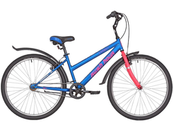 Дорожный велосипед RUSH HOUR LADY 500 V-brake ST 26" 1ск голубой, рама 15